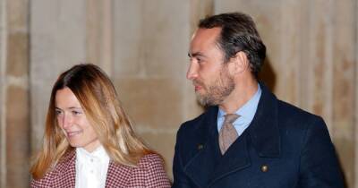 James Middleton and new wife Alizée Thevenet join royals at Christmas carol service - www.ok.co.uk - France