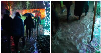 'It was the worst experience of my life...' chaos at Dunham Massey light show after trail 'flooded' by storm Barra - www.manchestereveningnews.co.uk