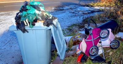 Cambuslang residents continue to be frustrated over fly-tipping issues - www.dailyrecord.co.uk