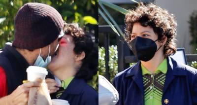 Alia Shawkat Gets Very Passionate Kiss From Mystery Man! - www.justjared.com - Los Angeles