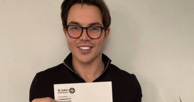 TOWIE's Bobby Norris praised as he completes training to administer coronavirus vaccine to help NHS - www.ok.co.uk - Britain