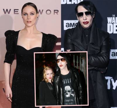 Evan Rachel Wood & Four Other Women Bring Horrifying Abuse Allegations Against Marilyn Manson - perezhilton.com