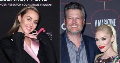 Miley Cyrus Volunteers to Be Gwen Stefani and Blake Shelton’s Wedding Singer: ‘I Promise to Be on My Best Behavior’ - www.usmagazine.com