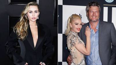 Miley Cyrus Offers To Be Gwen Stefani Blake Shelton’s Wedding Singer: ‘I’ll Be On My Best Behavior, Or Worst’ - hollywoodlife.com