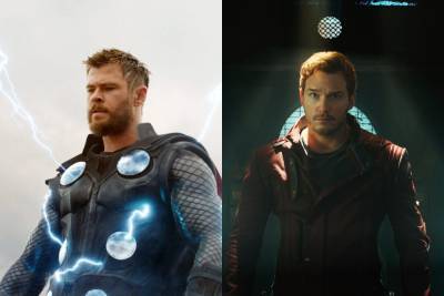 Chris Hemsworth & Chris Pratt Spotted In Costume Filming ‘Thor: Love And Thunder’ - etcanada.com - Australia