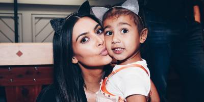 Kim Kardashian Reacts to People Questioning North West's Painting - www.justjared.com