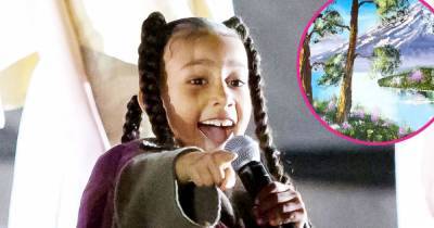 TikTok User Claims Kim Kardashian’s Daughter North West Really Did Paint That Picture: Find Out Why - www.usmagazine.com