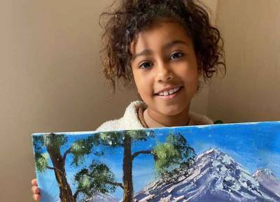 Kim Kardashian RAGES at followers who question whether North did incredible painting - evoke.ie