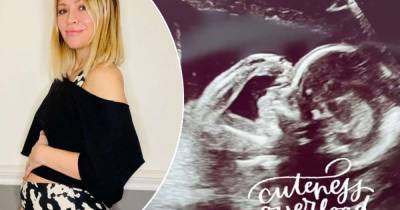 Pregnant Kimberley Walsh shares heartwarming ultrasound snap - www.msn.com