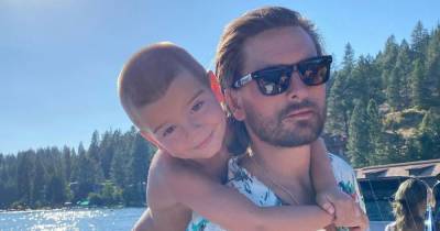 Scott Disick’s Son Reign, 6, Poses for Pic With New Pup, Shows Off Mohawk - www.usmagazine.com