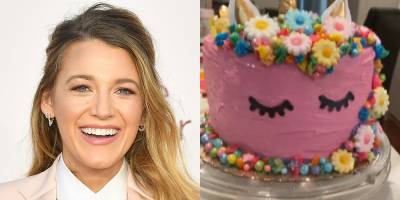 Hayley Kiyoko - Paul Hollywood - Rita Wilson - Blake Lively's Unicorn Cake Gets Lots of Praise From Celebs, But One Star's Comment Got Her Extremely Excited! - justjared.com - city Sharon, county Stone - county Stone