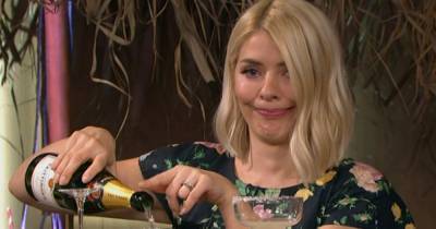 Holly Willoughby 'downs bottle of Champagne' on live TV before homeschooling three children on 40th birthday - www.ok.co.uk