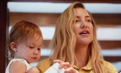 Kate Hudson's adorable daughter Rani has an urgent message for fellow toddlers - hellomagazine.com