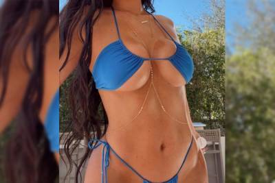 Kylie Jenner revives upside-down ‘underboob’ bikini craze - nypost.com - Italy