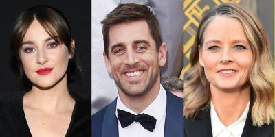 There's a Fan Theory That Jodie Foster Introduced Aaron Rodgers & Shailene Woodley - www.justjared.com