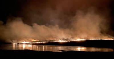Huge fire breaks out in Western Isles with massive smoke clouds billowing from scene - www.dailyrecord.co.uk - Scotland