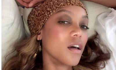 Tyra Banks stuns in barely there photos in her bed - and fans react - hellomagazine.com