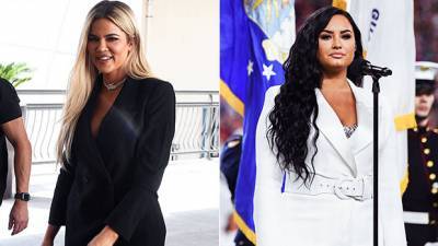 Khloe Kardashian, Demi Lovato More Stars Who Proudly Embrace Their Stretch Marks — See Pics - hollywoodlife.com