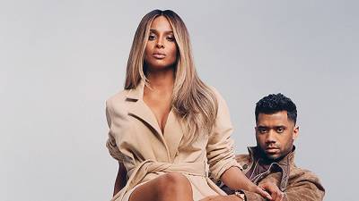 Ciara Stuns In Purple Satin Mini Dress Sprawls Across Russell Wilson In Sexy ‘GQ’ Photos - hollywoodlife.com - county Wilson - Seattle - county Russell
