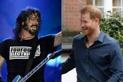 Dave Grohl Talks Getting A Hospital Visit From Prince Harry - etcanada.com