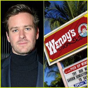 Wendy's Seemingly Roasts Armie Hammer with a Cannibalism Tweet - www.justjared.com
