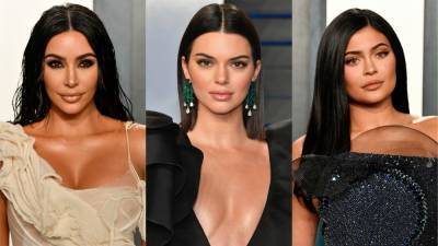 Kim Kardashian, Kylie and Kendall Jenner stun in red lingerie - www.foxnews.com