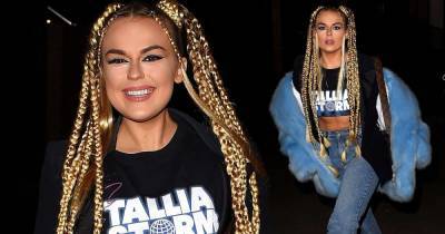 Tallia Storm showcases new hairstyle after photo shoot - www.msn.com - Scotland - London