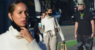 Leona Lewis grabs a coffee with her husband Dennis Jauch - www.msn.com - Italy
