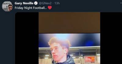 Gary Neville shares emotional family video after Manchester United's Under-23s victory - www.manchestereveningnews.co.uk - Manchester