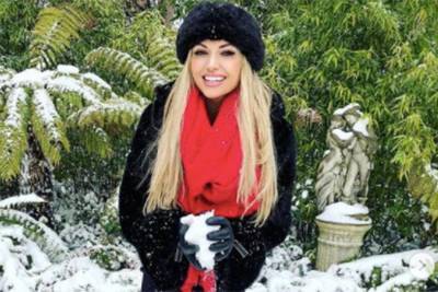 Rosanna Davison celebrates daughter Sophia’s first snow day - evoke.ie