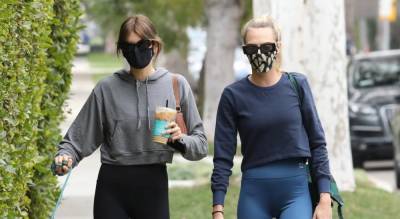 Kaia Gerber & Cara Delevingne Meet Up for Saturday Morning Workout - www.justjared.com - Los Angeles