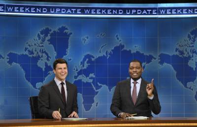 ‘SNL’: Weekend Update’s Colin Jost Tackles Gina Carano, Morgan Wallen Controversies - deadline.com