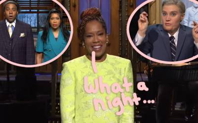 Regina King, Nathaniel Rateliff, Gorilla Glue Girl, & More: Here Are All The HIGHlarious SNL Moments! - perezhilton.com - county Brown - state Oregon