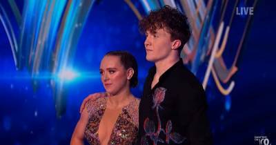 Olympian Amy Tinkler and partner Joe voted off Dancing On Ice after tense bottom two with Lady Leshurr - www.ok.co.uk