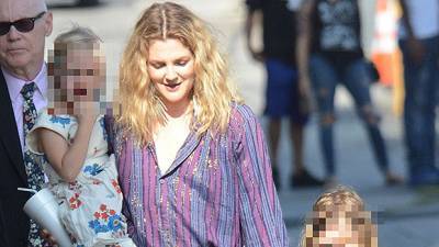 Drew Barrymore Shares Rare Photo Of Daughters Olive, 7, Frankie, 6, As She Celebrates Valentine’s Day - hollywoodlife.com