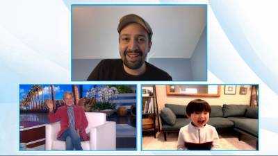 Lin-Manuel Miranda Surprises Adorable Five-Year-Old ‘Hamilton’ Superfan On ‘Ellen’ - etcanada.com - Seattle
