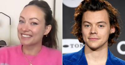 Olivia Wilde says Harry Styles 'blew her away' as she speaks publicly about rumoured boyfriend for first time - www.ok.co.uk