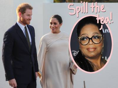 'Nothing Is Off Limits' In Prince Harry & Meghan Markle's Oprah Interview -- But Will It Cause More Royal Drama? - perezhilton.com