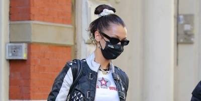 Bella Hadid Packs Up for a Trip Out of New York City - www.justjared.com - Paris - New York