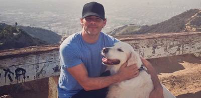 James Marsden Mourns Passing of Beloved Family Dog Buddy - www.justjared.com