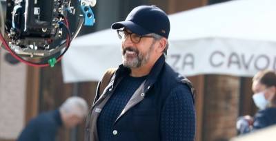 Steve Carell Spends the Day Filming 'The Morning Show' Season Two - www.justjared.com - Los Angeles