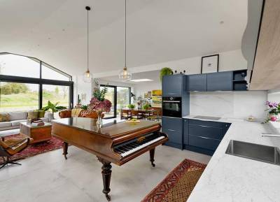 Home Of The Year viewers totally divided by finalist’s piano in the kitchen - evoke.ie - county Douglas - county Wallace