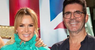 Amanda Holden shares hilarious 50th birthday present from Simon Cowell as he gifts her zimmer frame - www.ok.co.uk - Britain