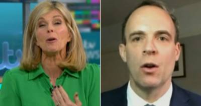 Good Morning Britain's Kate Garraway clashes with Dominic Raab live on air as he calls her 'cynical' - www.ok.co.uk - Britain