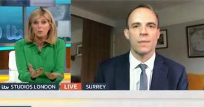GMB's Kate Garraway and Dominic Raab come to blows as tensions run high in interview - www.manchestereveningnews.co.uk - Britain