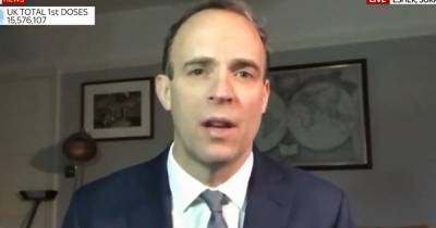 Sky News viewers spot 'oddest thing' during interview with Dominic Raab - www.manchestereveningnews.co.uk