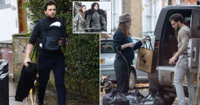Kit Harington steps out with his baby son for the FIRST time - www.msn.com