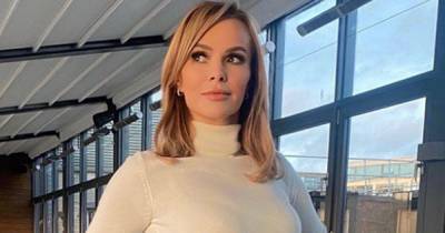 Amanda Holden strips completely naked as she lays on top of cake on milestone 50th birthday - www.ok.co.uk - Britain