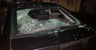Scots delivery driver 'on edge' after mindless vandals smash car window in front of home - www.dailyrecord.co.uk - Scotland