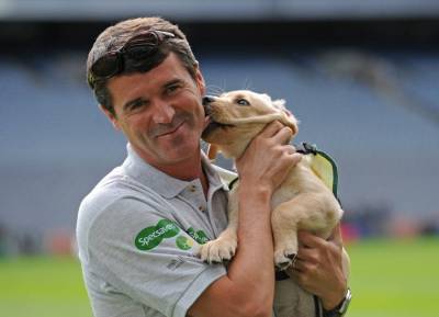 Roy Keane reveals he’s a grandad with cheeky snap of pouting tot - evoke.ie - Ireland